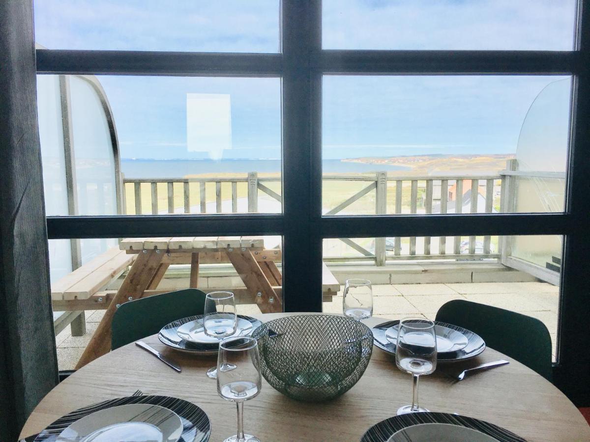 La mer vue d'en haut , duplex à la naturelle sur la côte d'opale Apartamento Wimereux Exterior foto