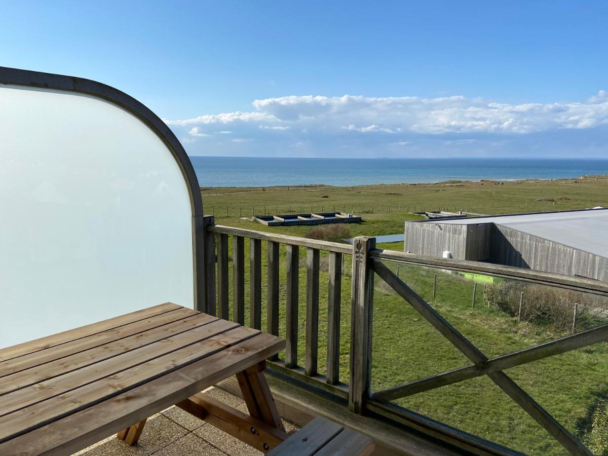 La mer vue d'en haut , duplex à la naturelle sur la côte d'opale Apartamento Wimereux Exterior foto