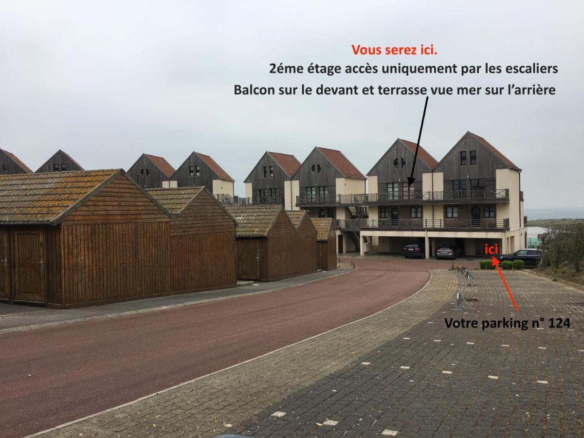 La mer vue d'en haut , duplex à la naturelle sur la côte d'opale Wimereux Exterior foto