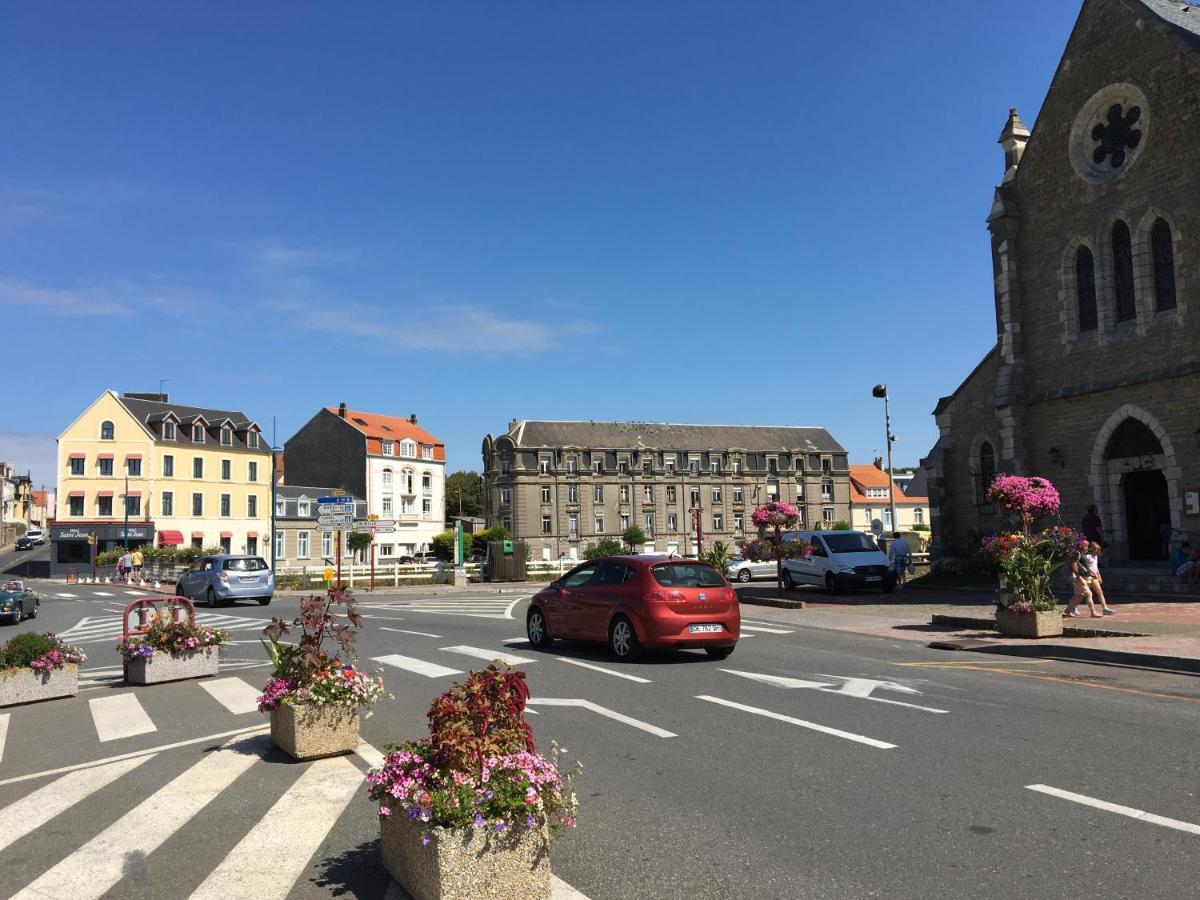 La mer vue d'en haut , duplex à la naturelle sur la côte d'opale Apartamento Wimereux Exterior foto