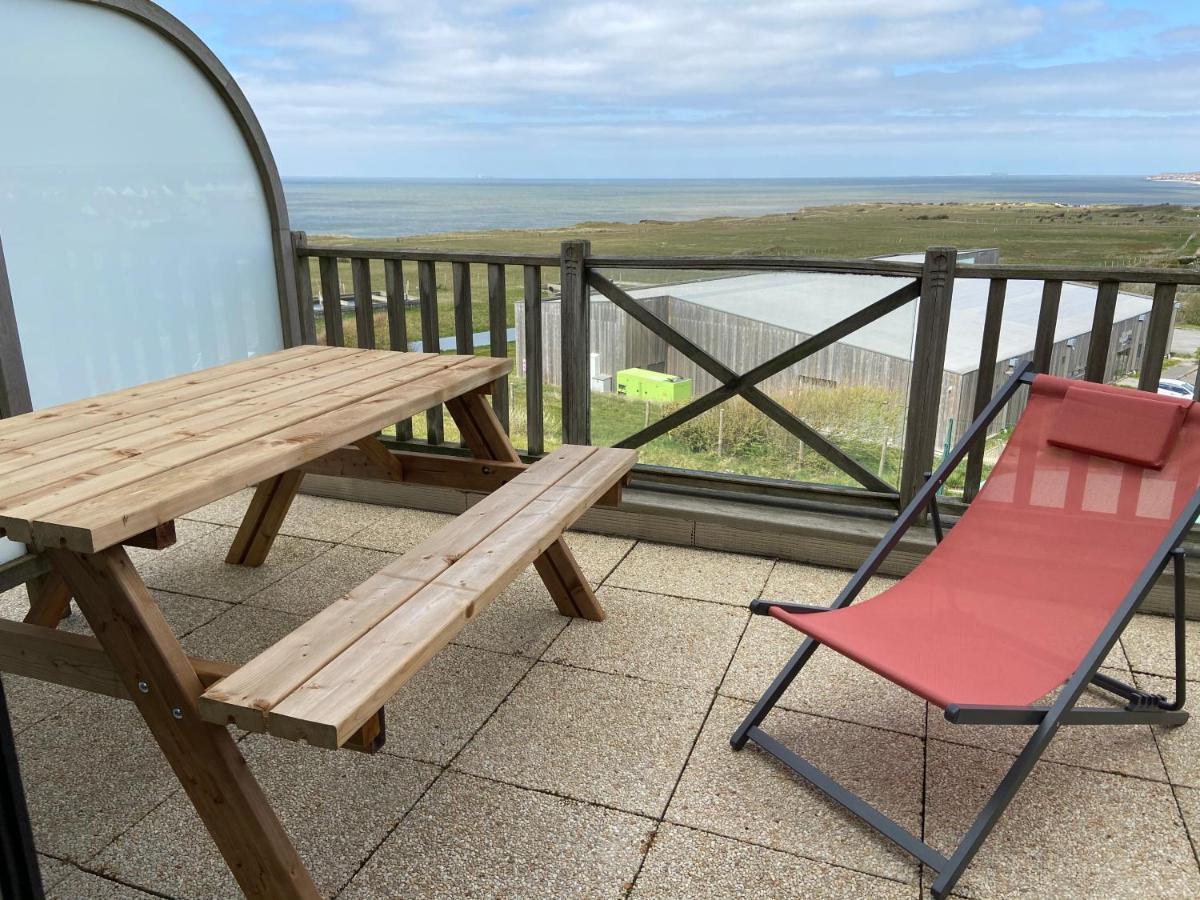 La mer vue d'en haut , duplex à la naturelle sur la côte d'opale Wimereux Exterior foto